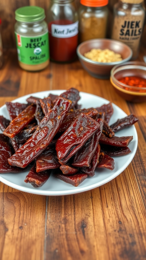 Savory Beef Jerky Marinade Recipe
